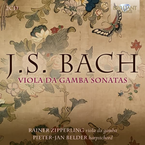 Pieter-Jan Belder & Rainer Zipperling - J.S. Bach: Viola Da Gamba Sonatas (2 CD)
