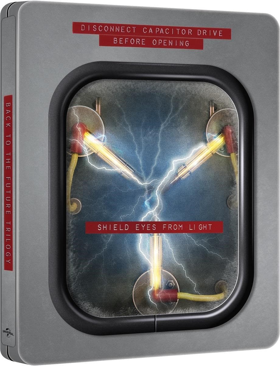 Back To The Future Trilogy (4K Ultra HD Blu-ray) (Steelbook) (Limited Edition)